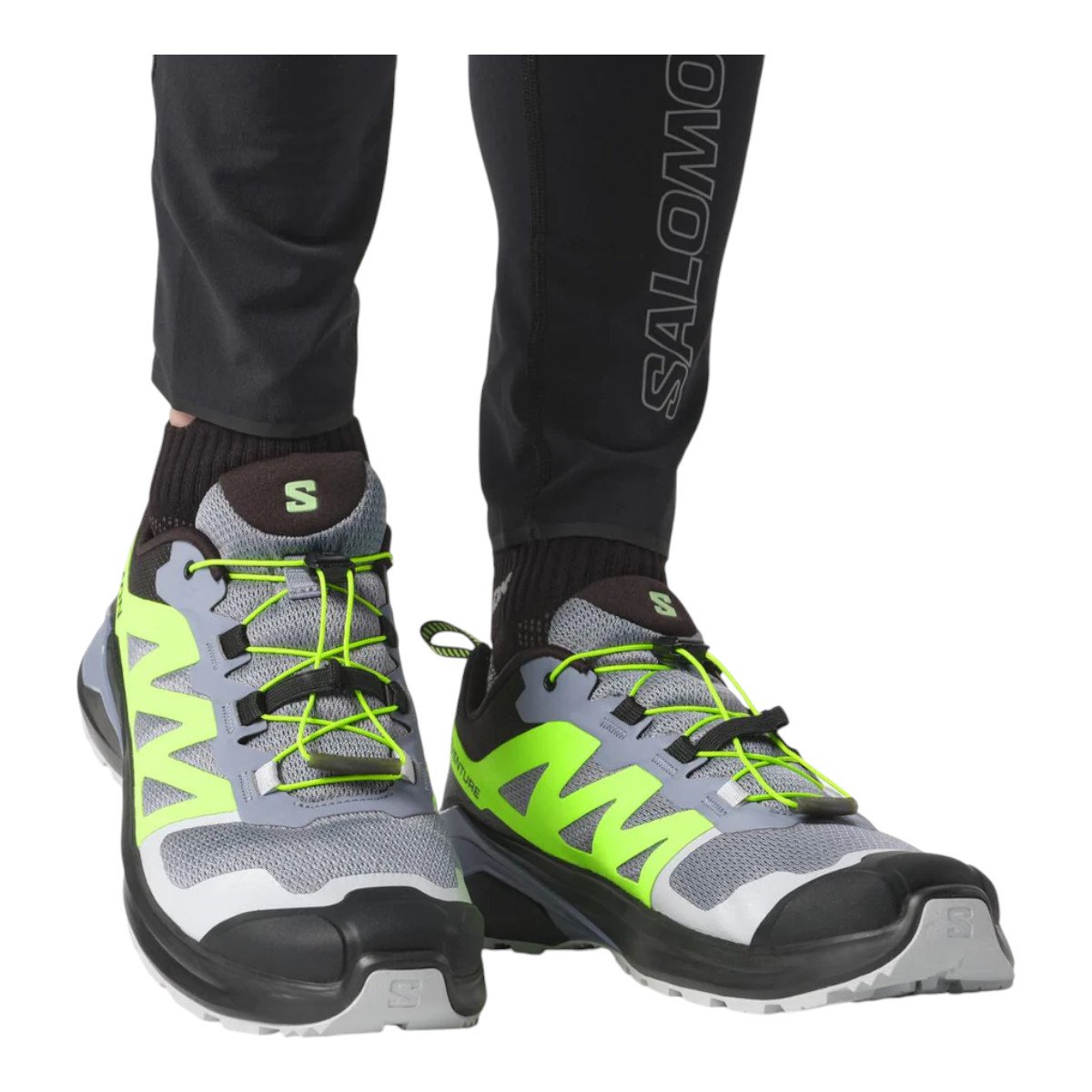 Tenis Salomon X-Adventure Masculino Cinza e Verde | Foot One