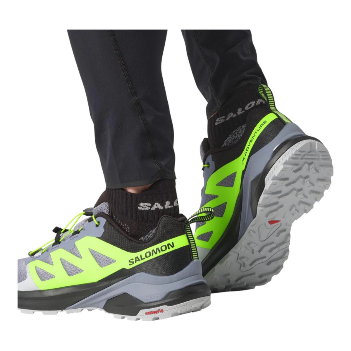 Tenis Salomon X-Adventure Masculino Cinza e Verde | Foot One