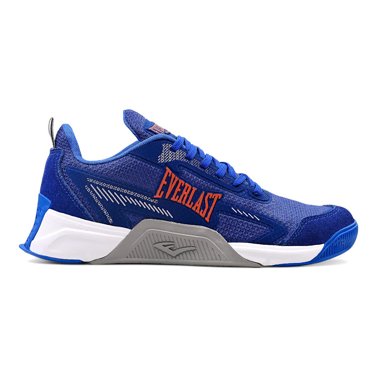 Tênis Everlast Jump 5 Low Masculino Azul e Laranja