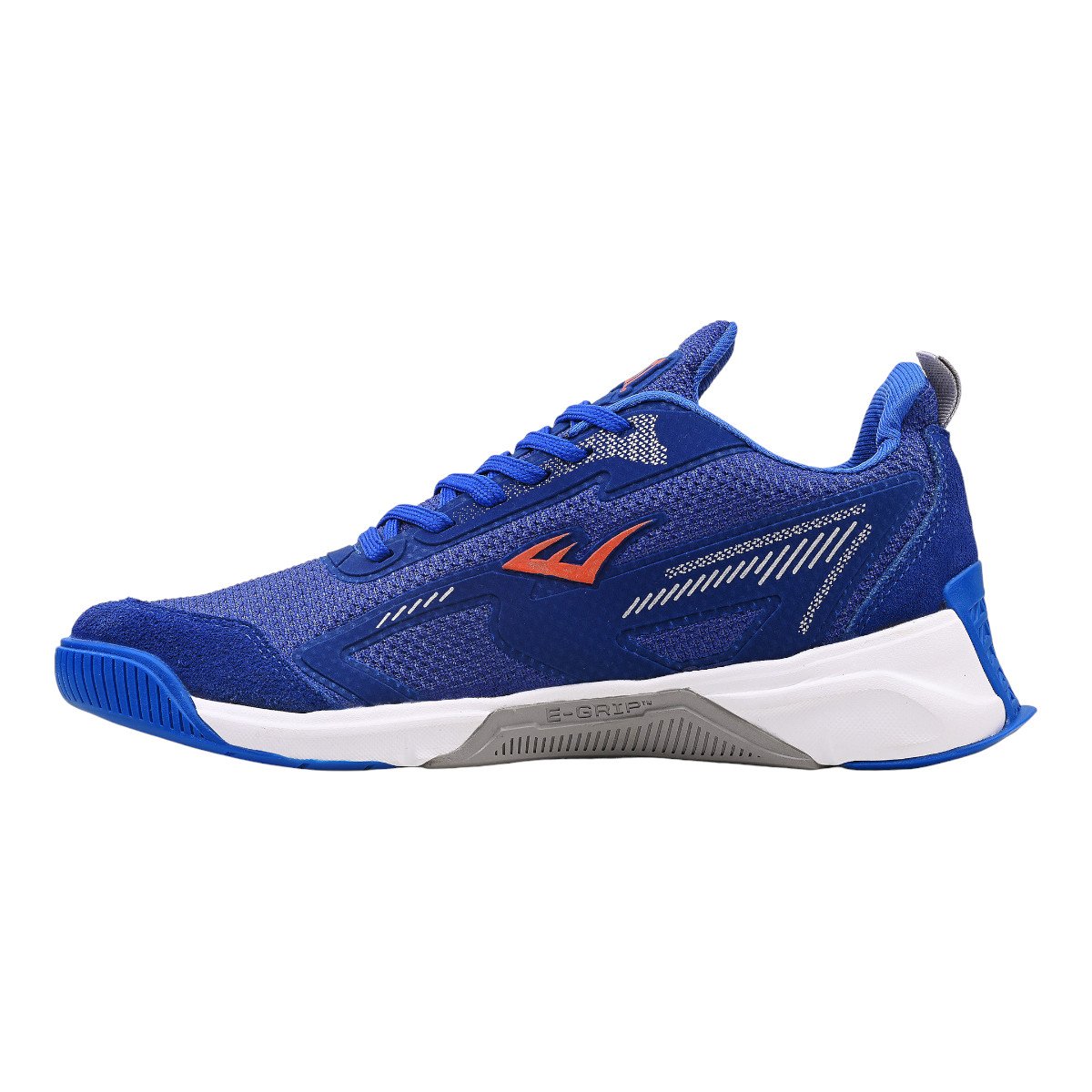 Tênis Everlast Jump 5 Low Masculino Azul e Laranja