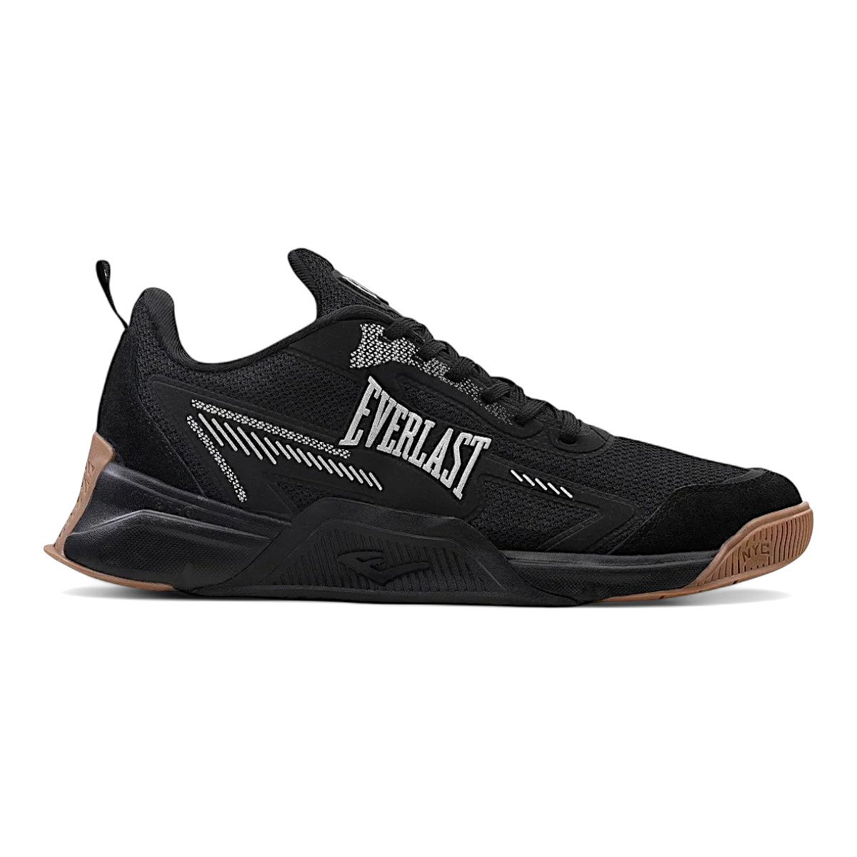 Tênis Everlast Jump 5 Low Masculino Preto e Cinza