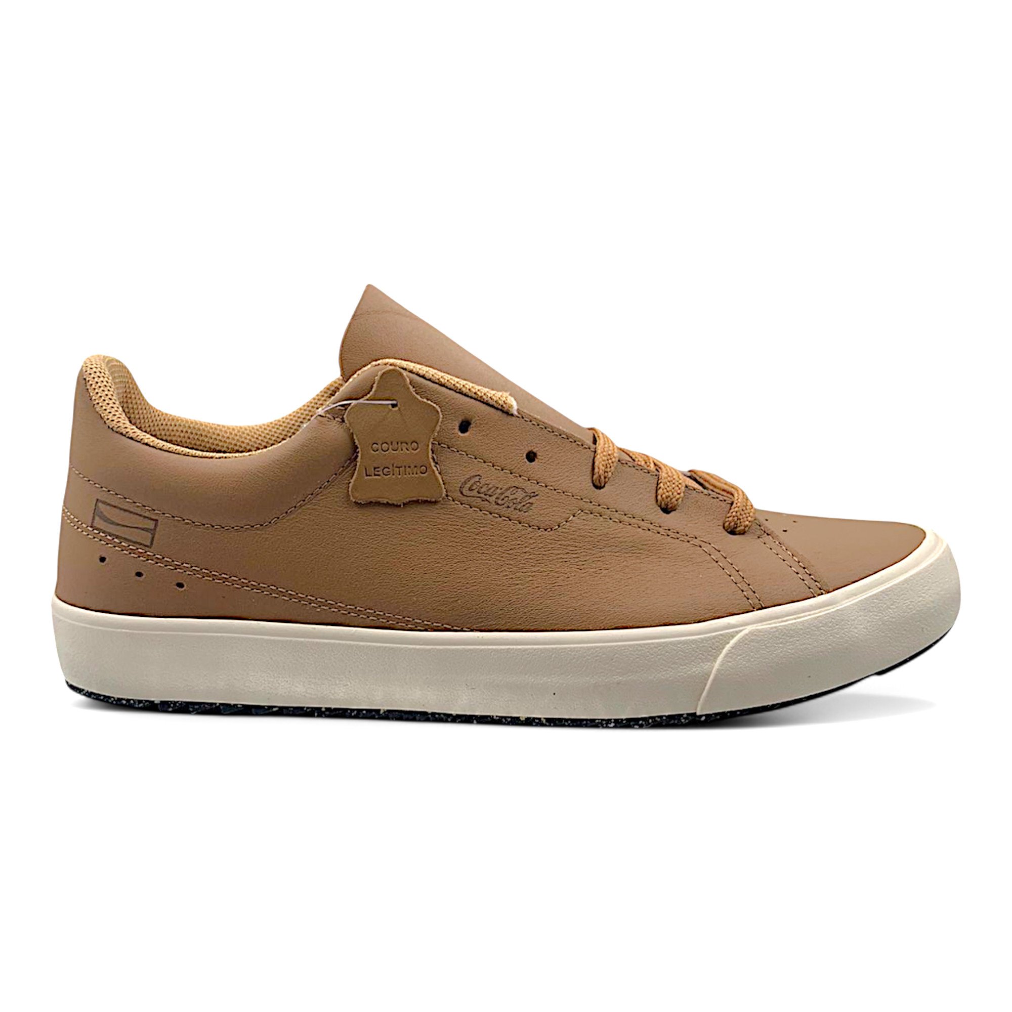 Tenis Coca Cola Stamp Texas Leather Masculino | Foot One