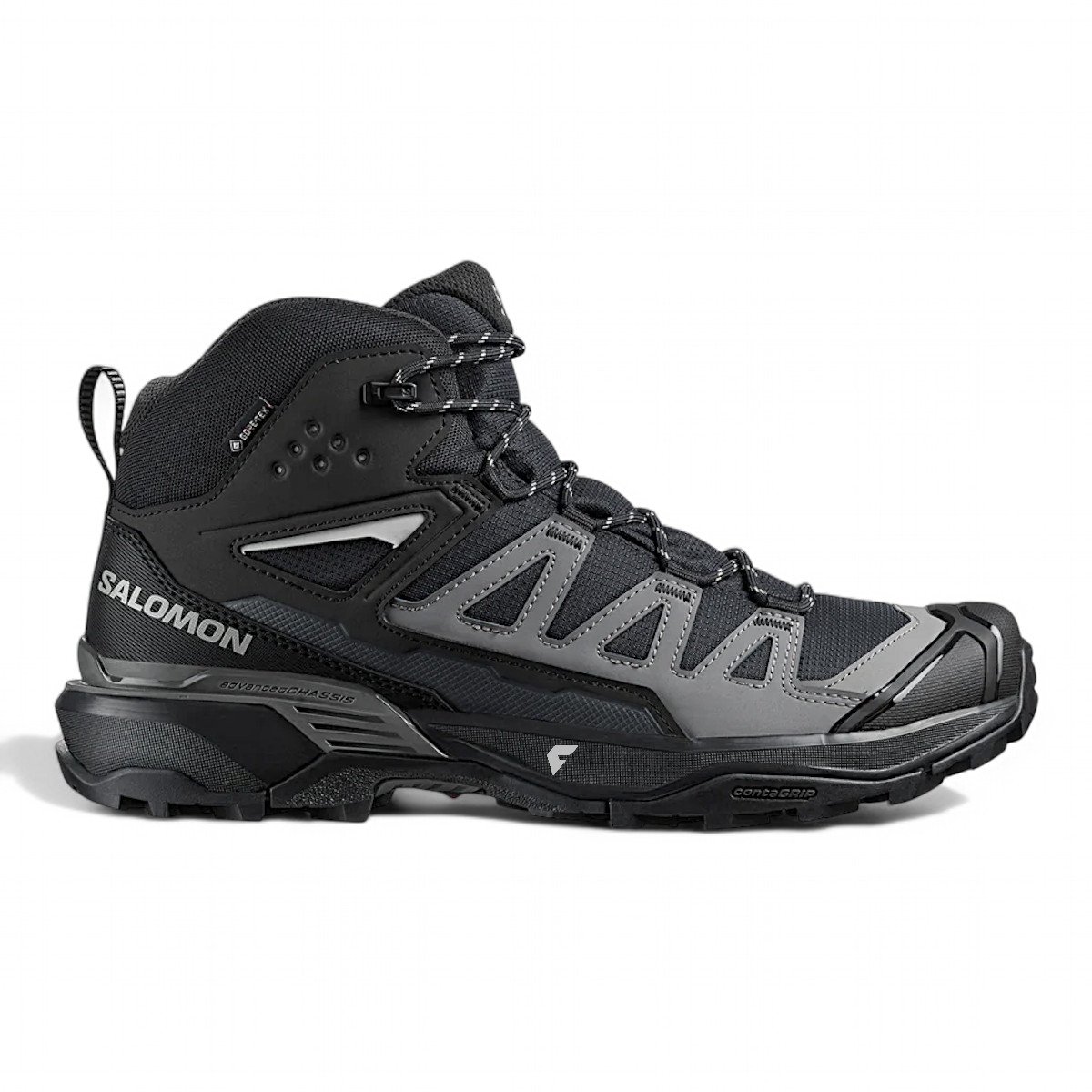 Bota Salomon X Ultra 360 Mid GTX Masculina Preto | Foot One
