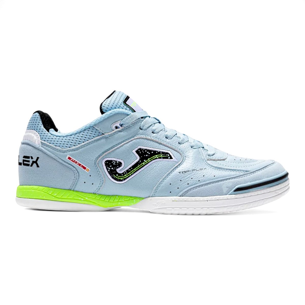 Chuteira Futsal Joma Top Flex Adulto Azul Claro | Foot One
