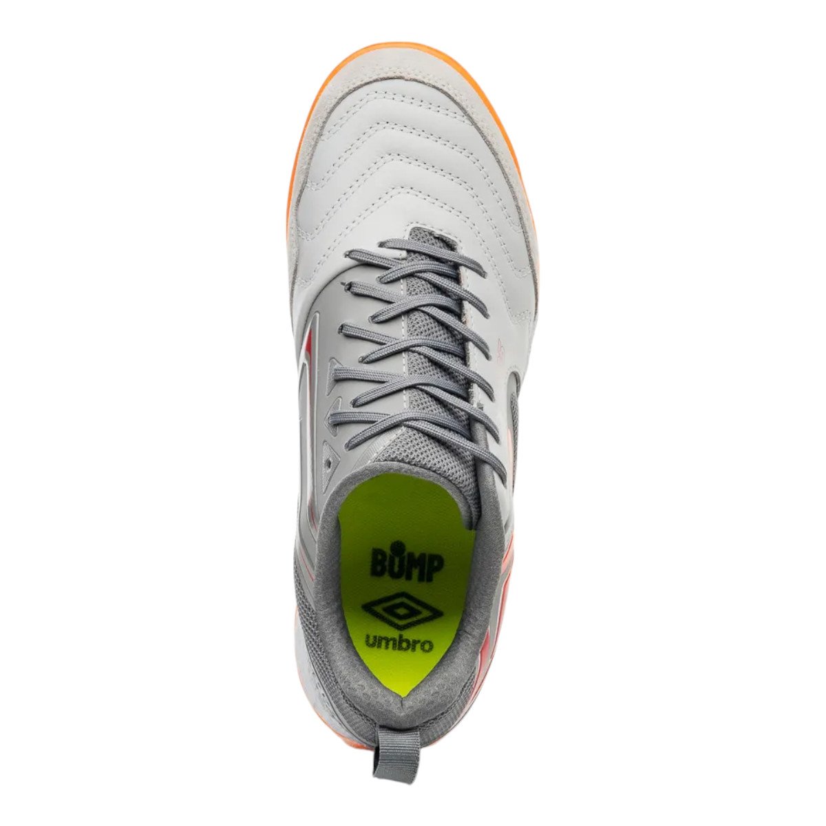 UMBRO PRO TRAINING シャツ グレー/オレンジ Chuteira Umbro Pro 5 Bump Club Futsal Cinza e Laranja