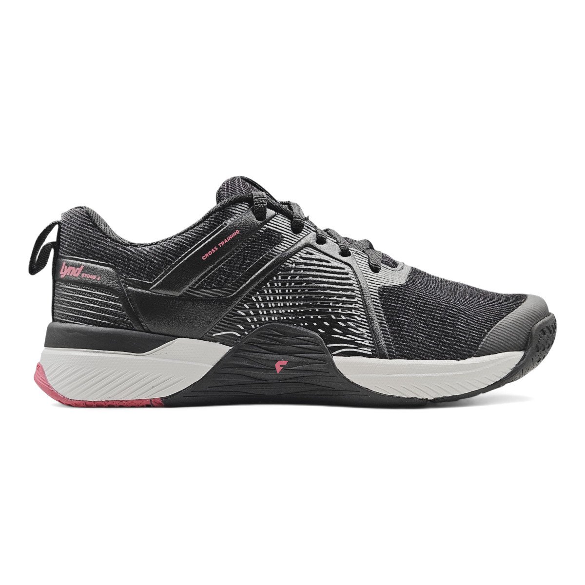 Tenis Lynd Stone 2 Feminino Preto e Pink | Foot One