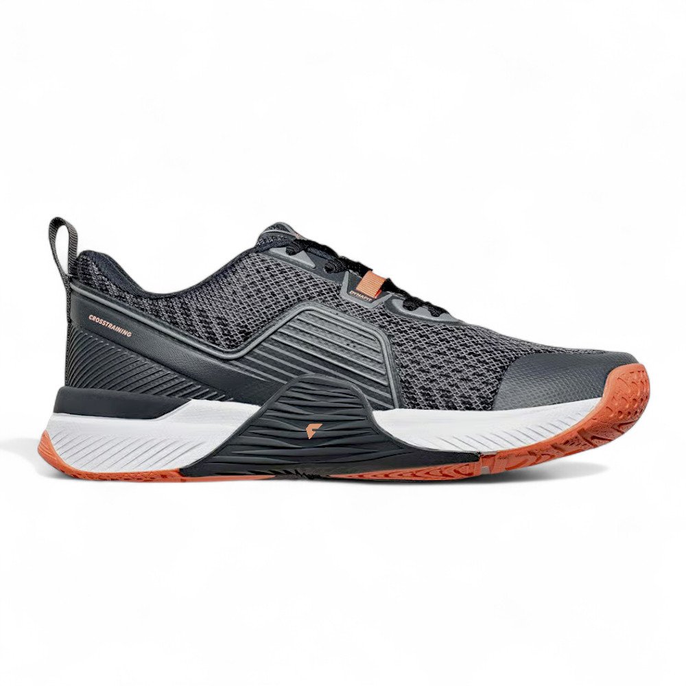 エミリー Tenis Lynd Xtremo 2 Feminino Grafite e Coral | Foot One