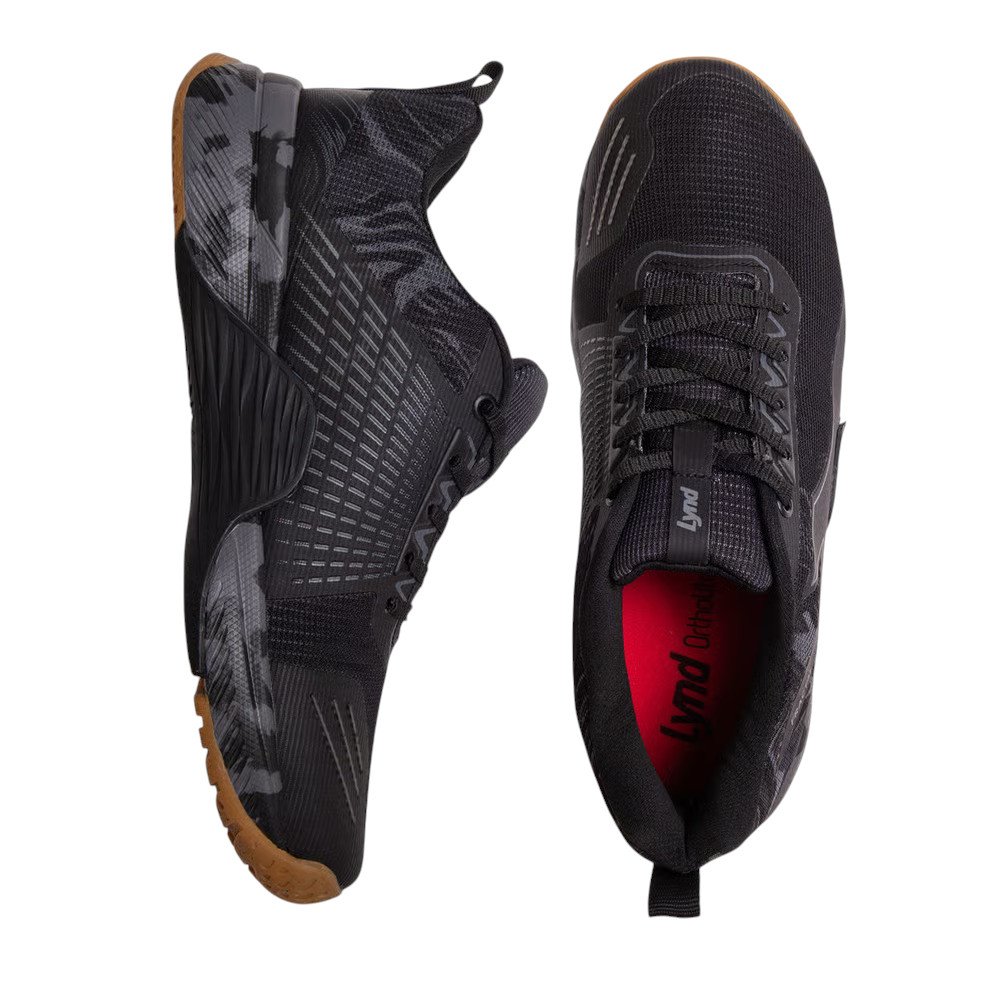 Tenis Lynd Fractal Masculino Preto e Grafite | Foot One