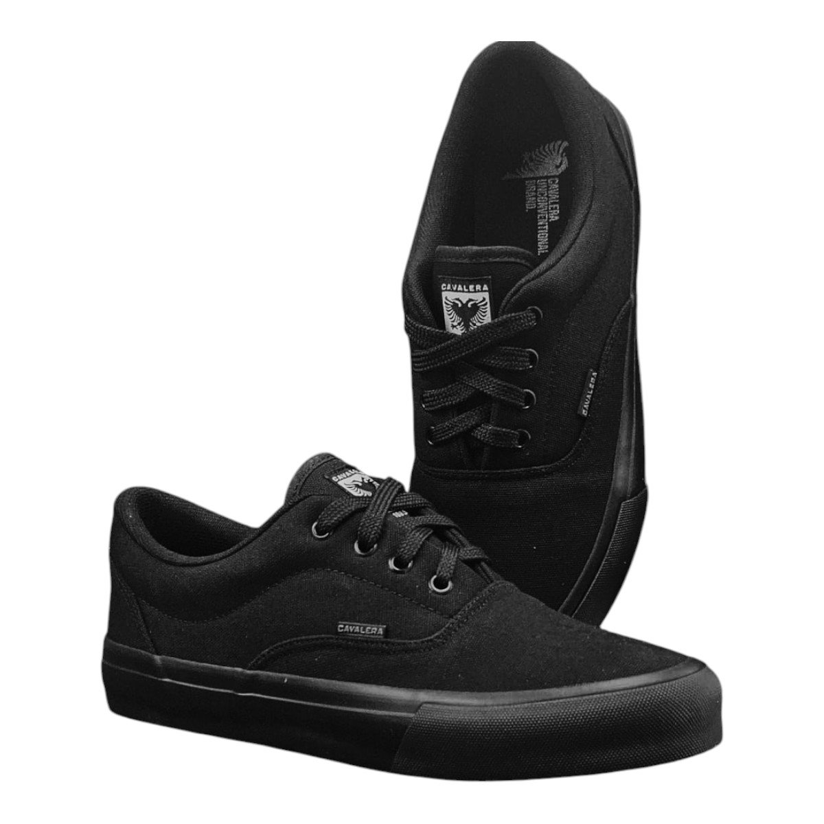 Tenis Cavalera Leeds Masculino Preto e Preto | Foot One