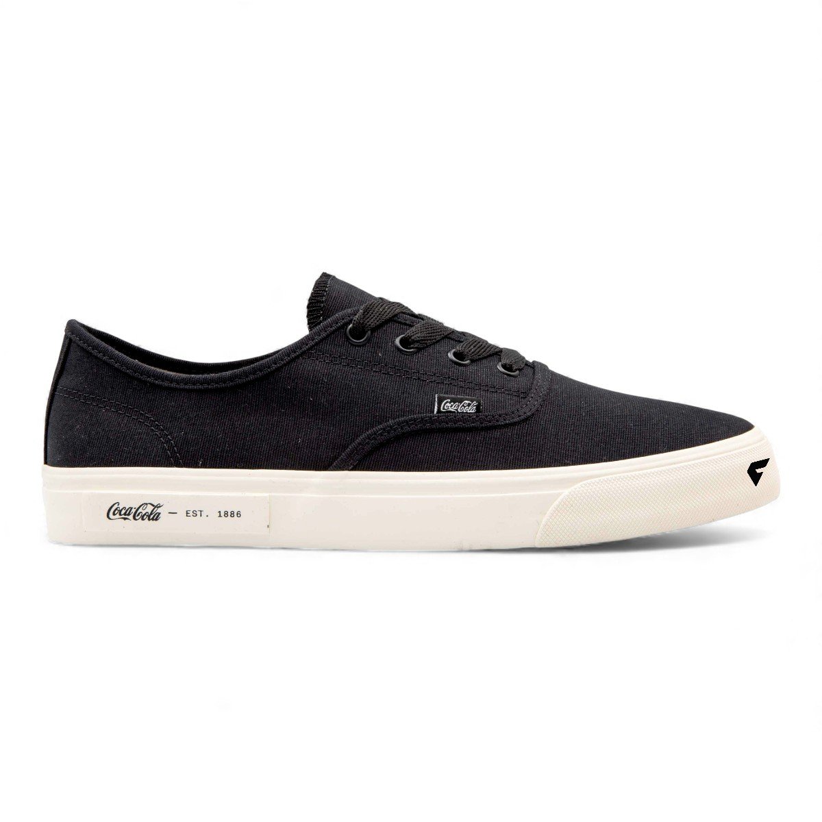 Tenis Coca Cola Kick Travel Unissex Preto | Foot One